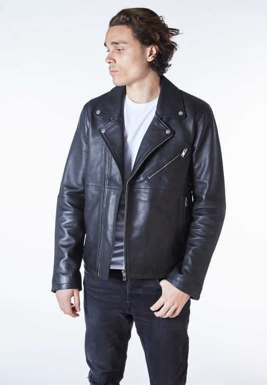 Real Leather Ranger Biker Jacket