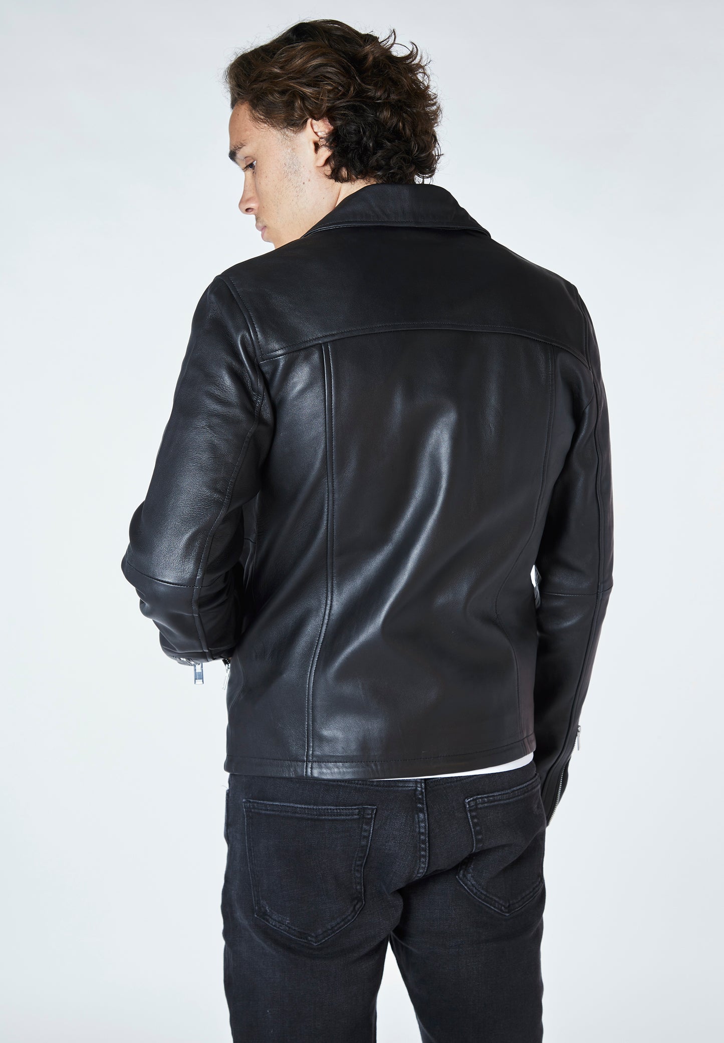 Real Leather Ranger Biker Jacket