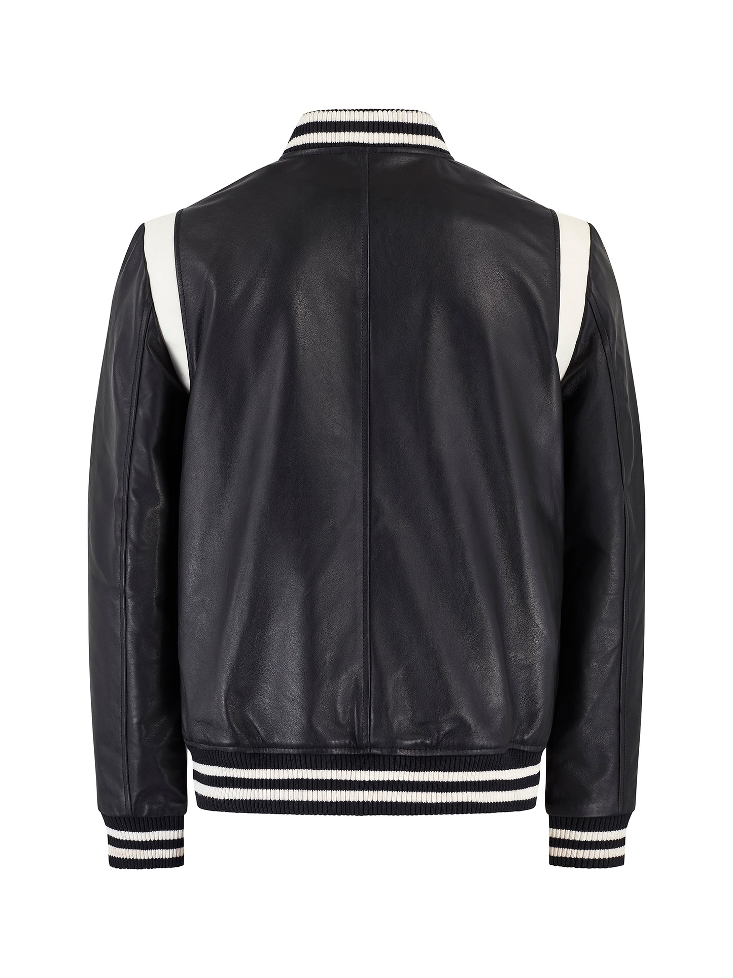 Teddy Leather Bomber Jacket