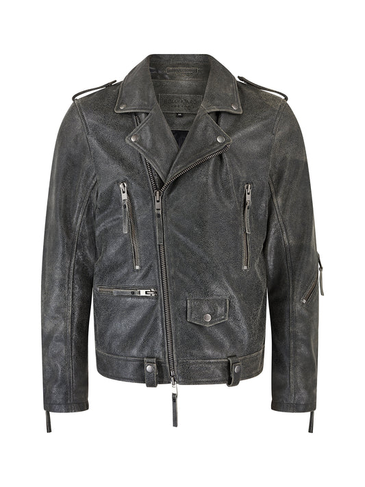 Statement Leather Biker Jacket