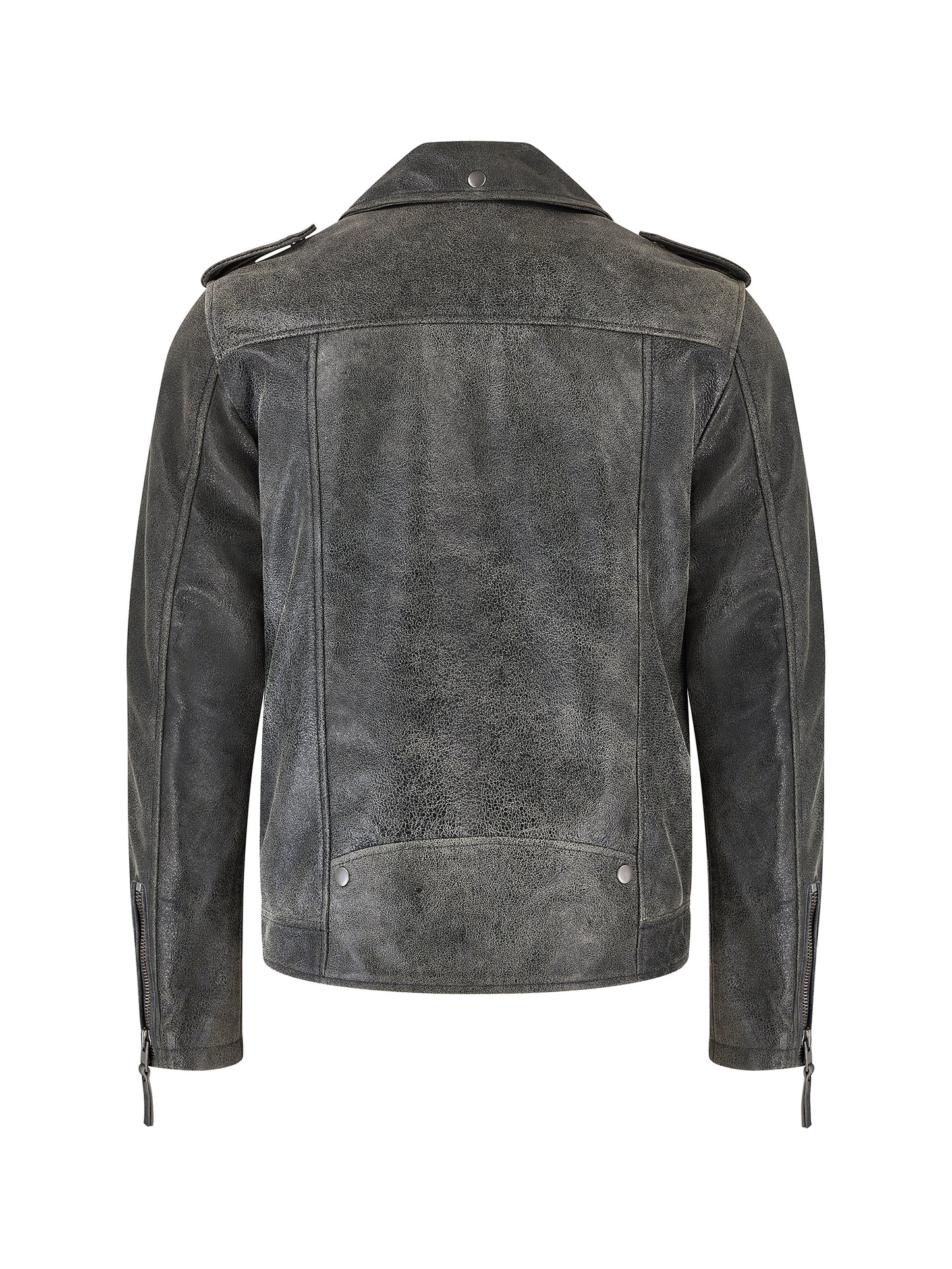 Statement Leather Biker Jacket