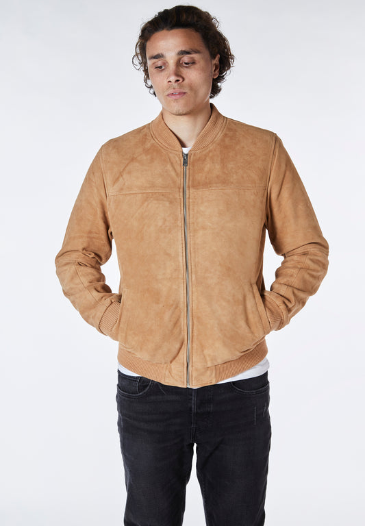 Real Suede Mikey Bomber Jacket