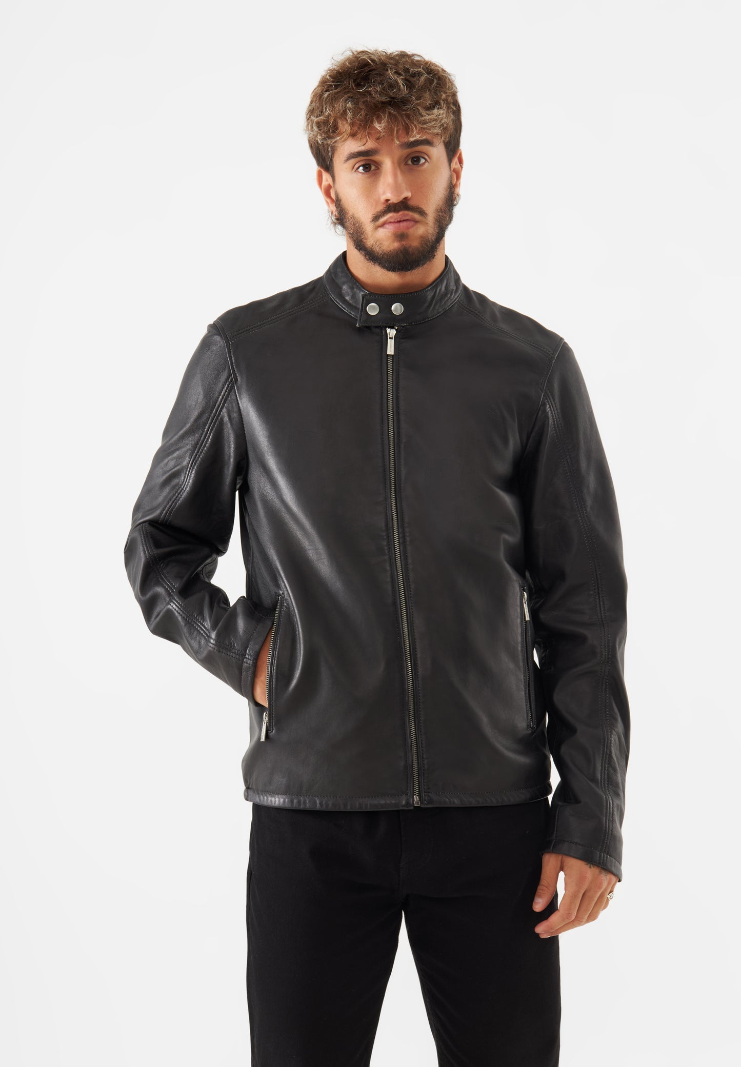 Real Leather Arthur Racer Jacket