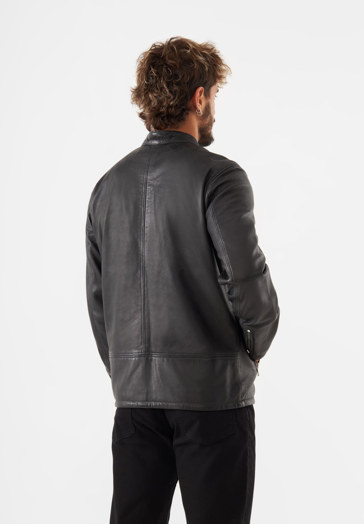 Real Leather Arthur Racer Jacket