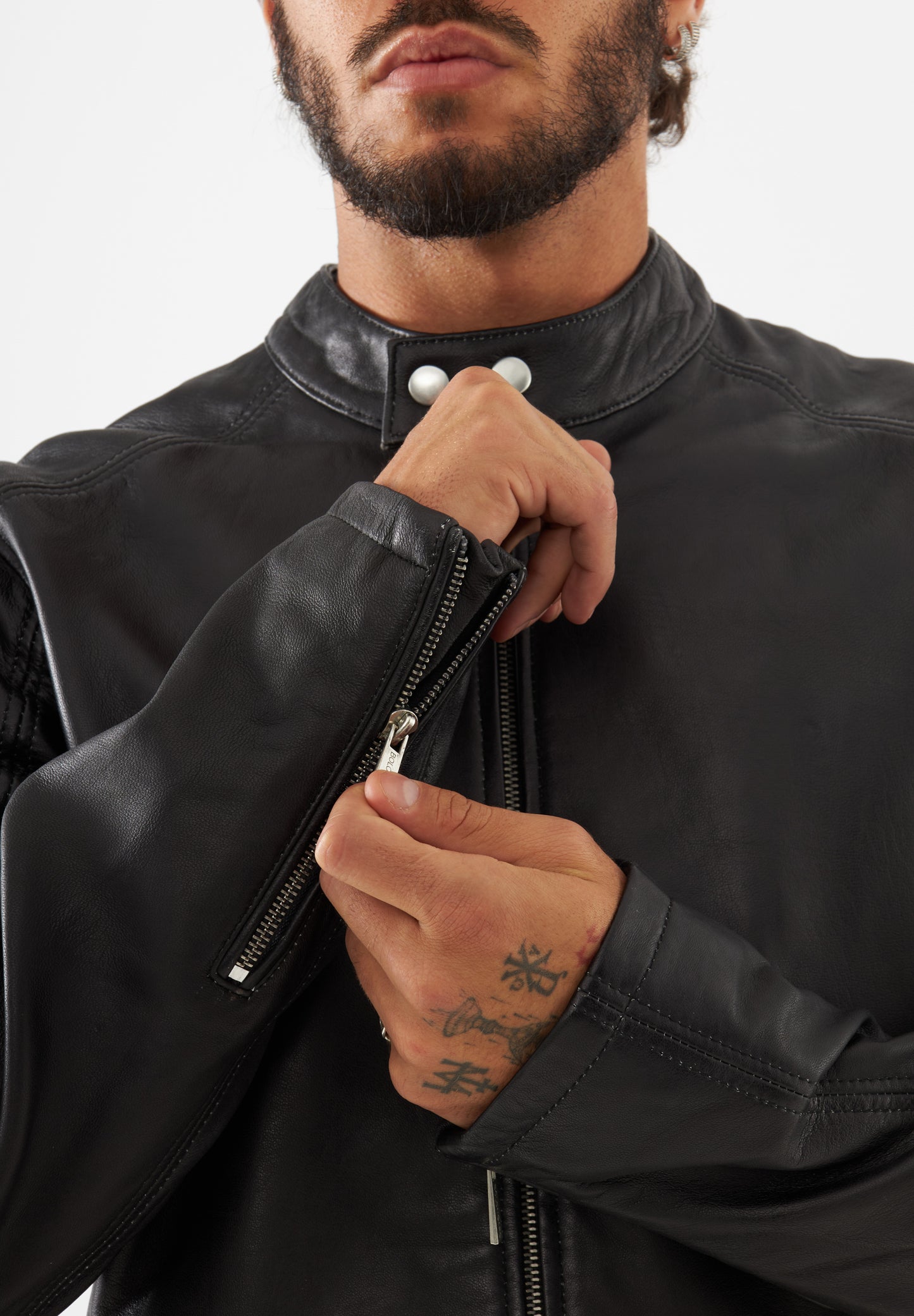 Real Leather Arthur Racer Jacket