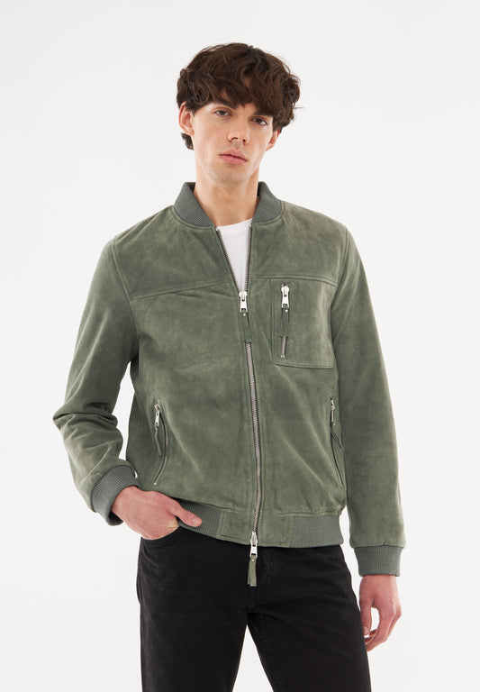 Suede Classic Bomber Jacket