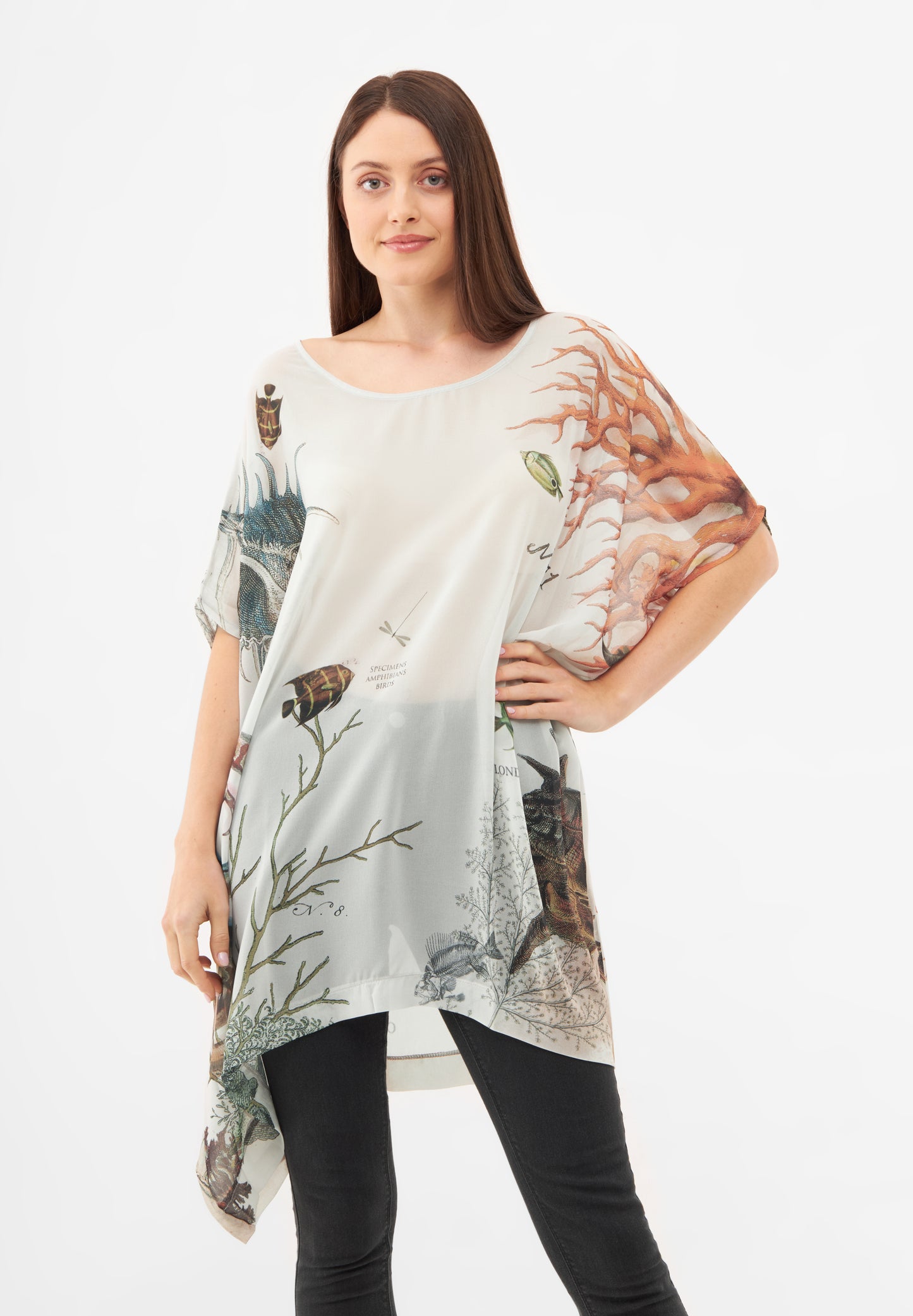 Botanical Long Top