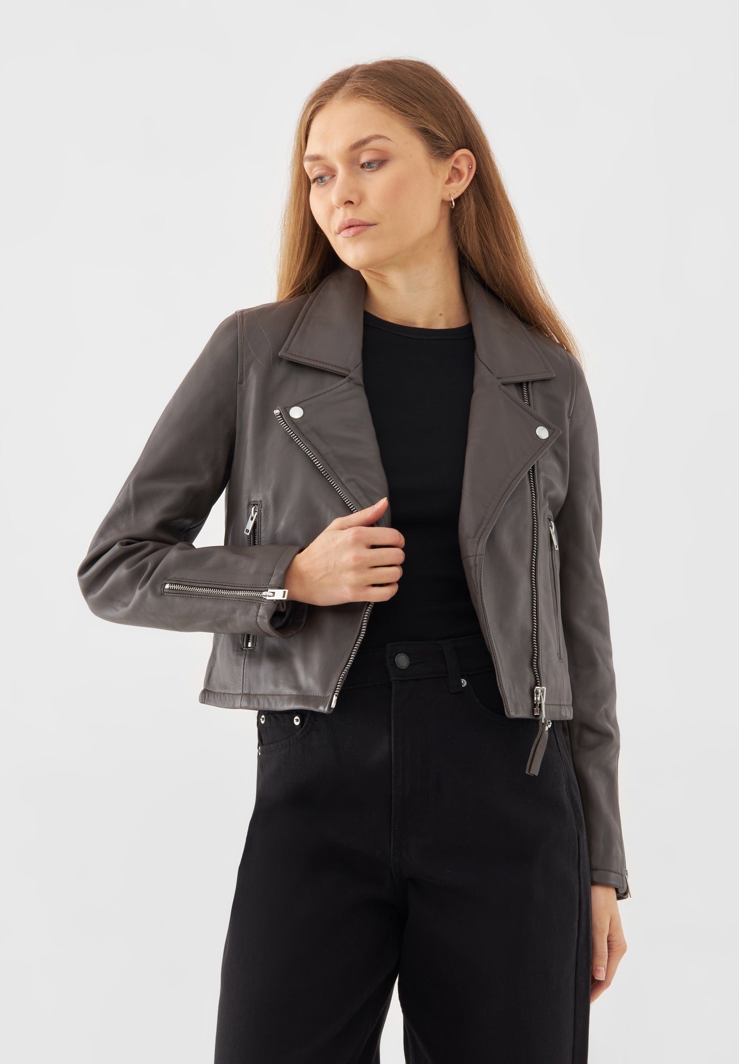 Real Leather Millie Biker Jacket