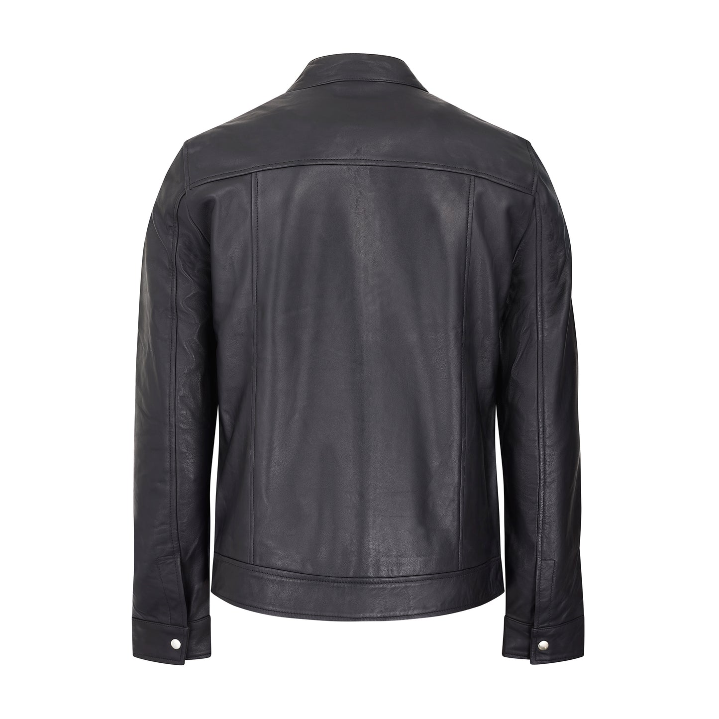 Real Leather Racer Jacket