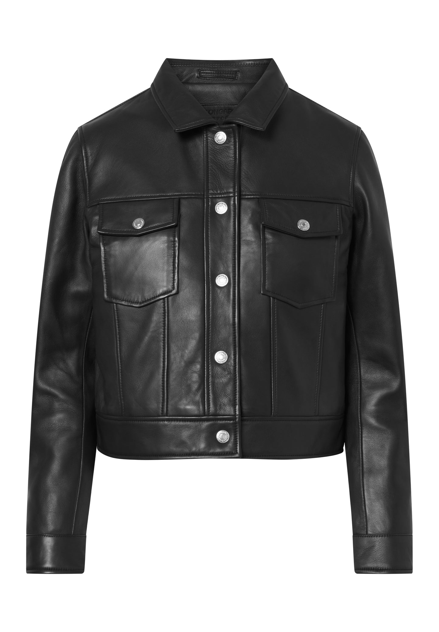 Real Leather Trucker Jacket