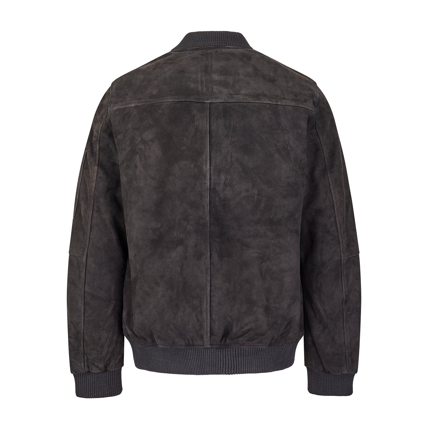 Real Suede MA1 Bomber Jacket