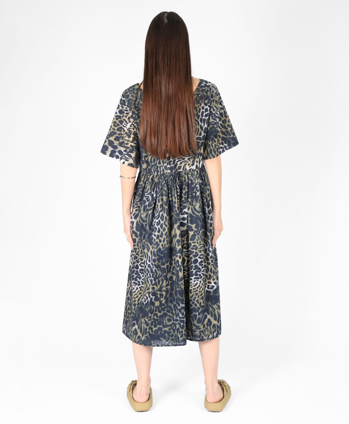 Savage Woven Midi Dress