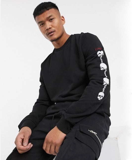 Skull Script Sweatshirt