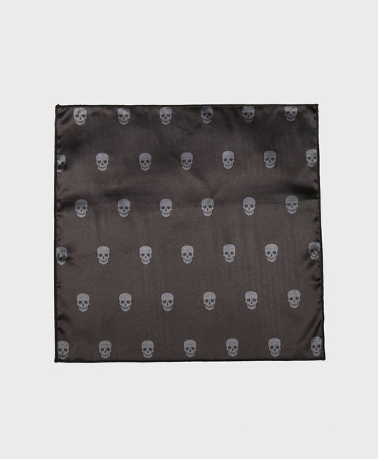 Skull Pocket Square