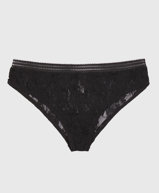 Noir Lace Brief