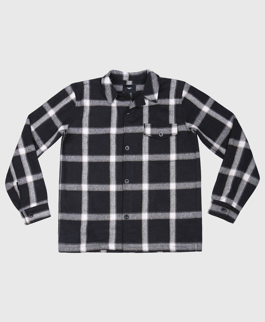 Checked Utility Overshirt