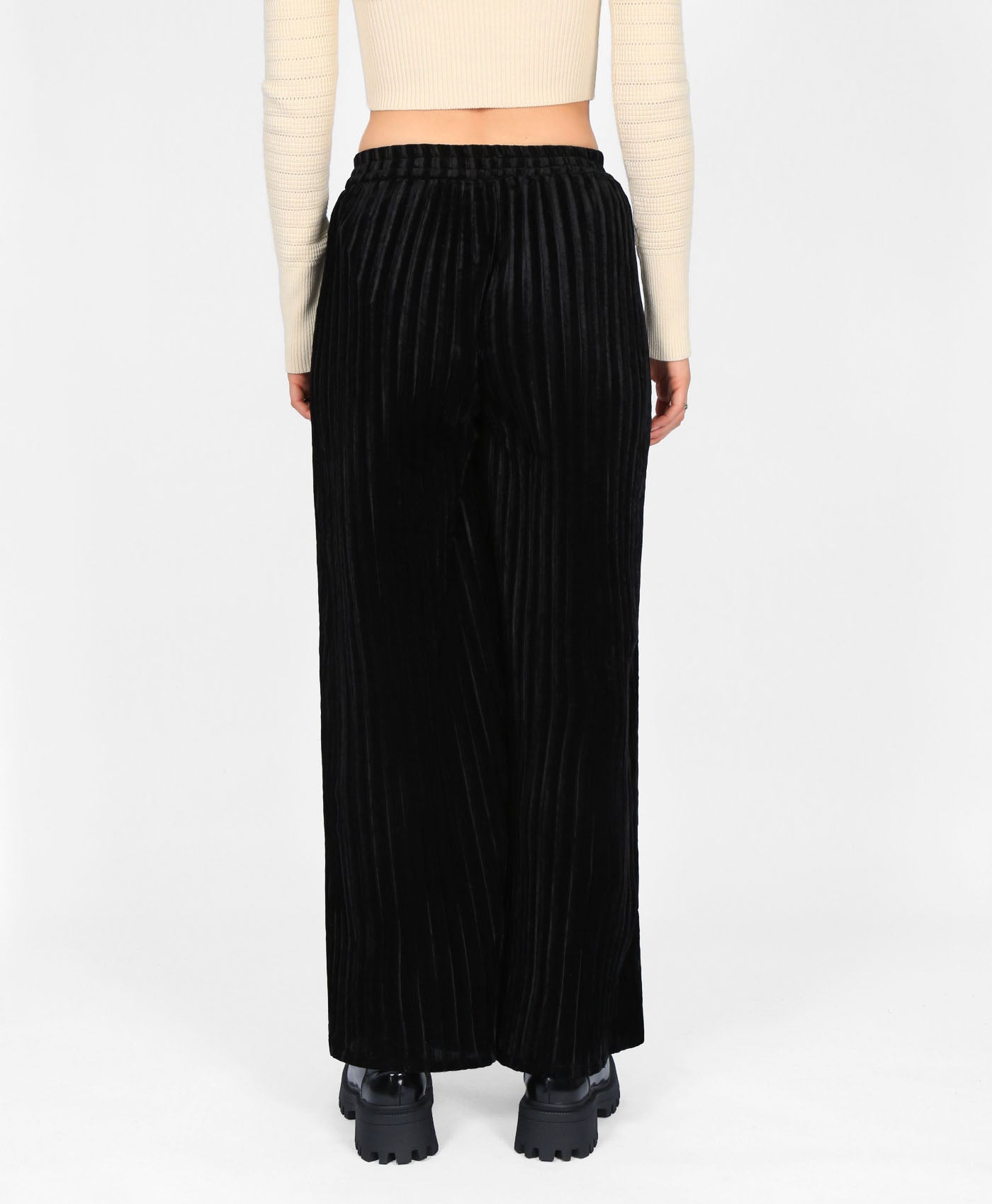 Witching Hour Velvet Wide Leg Trousers