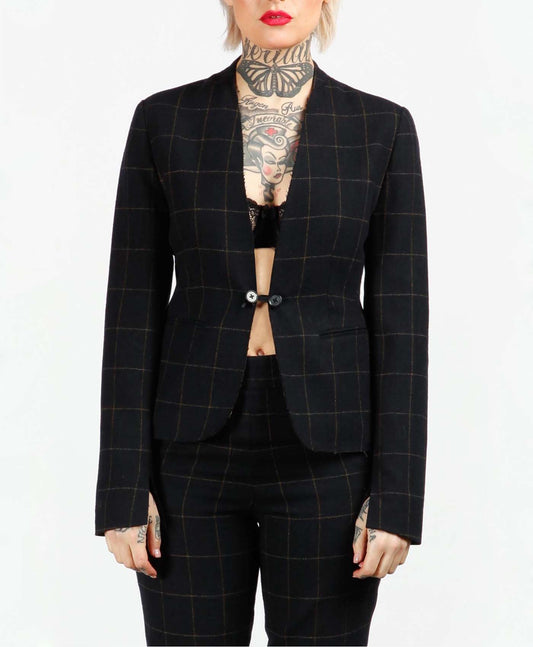 Rogue Check Blazer